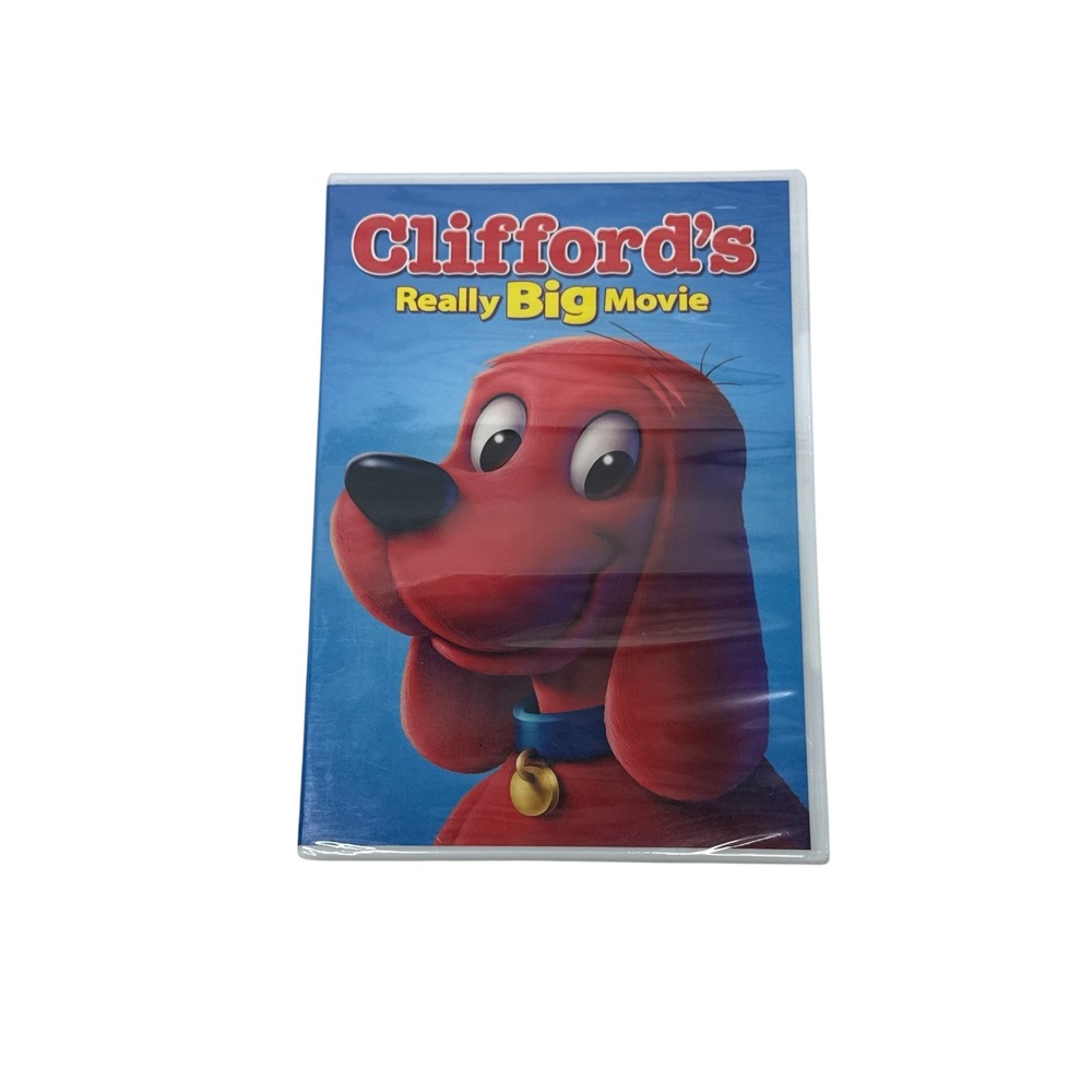 Cliffords Really Big Movie DVD Scholastic Universal Studios Animated NEW SEALED